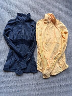 Bundle of 2 Lululemon running tops